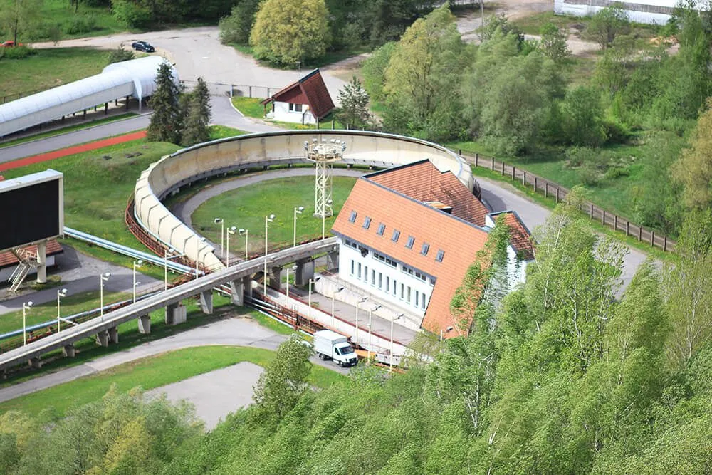Bobbahn in Sigulda