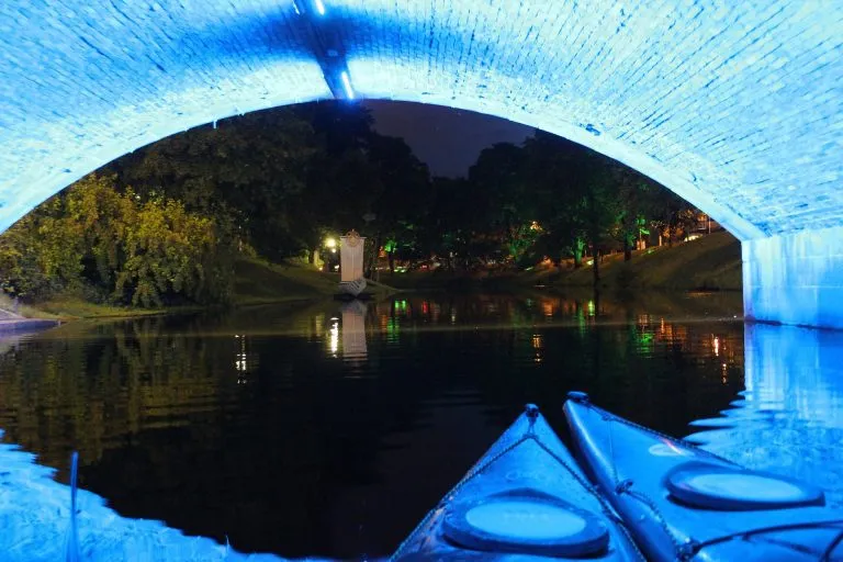 Kayak riga notte